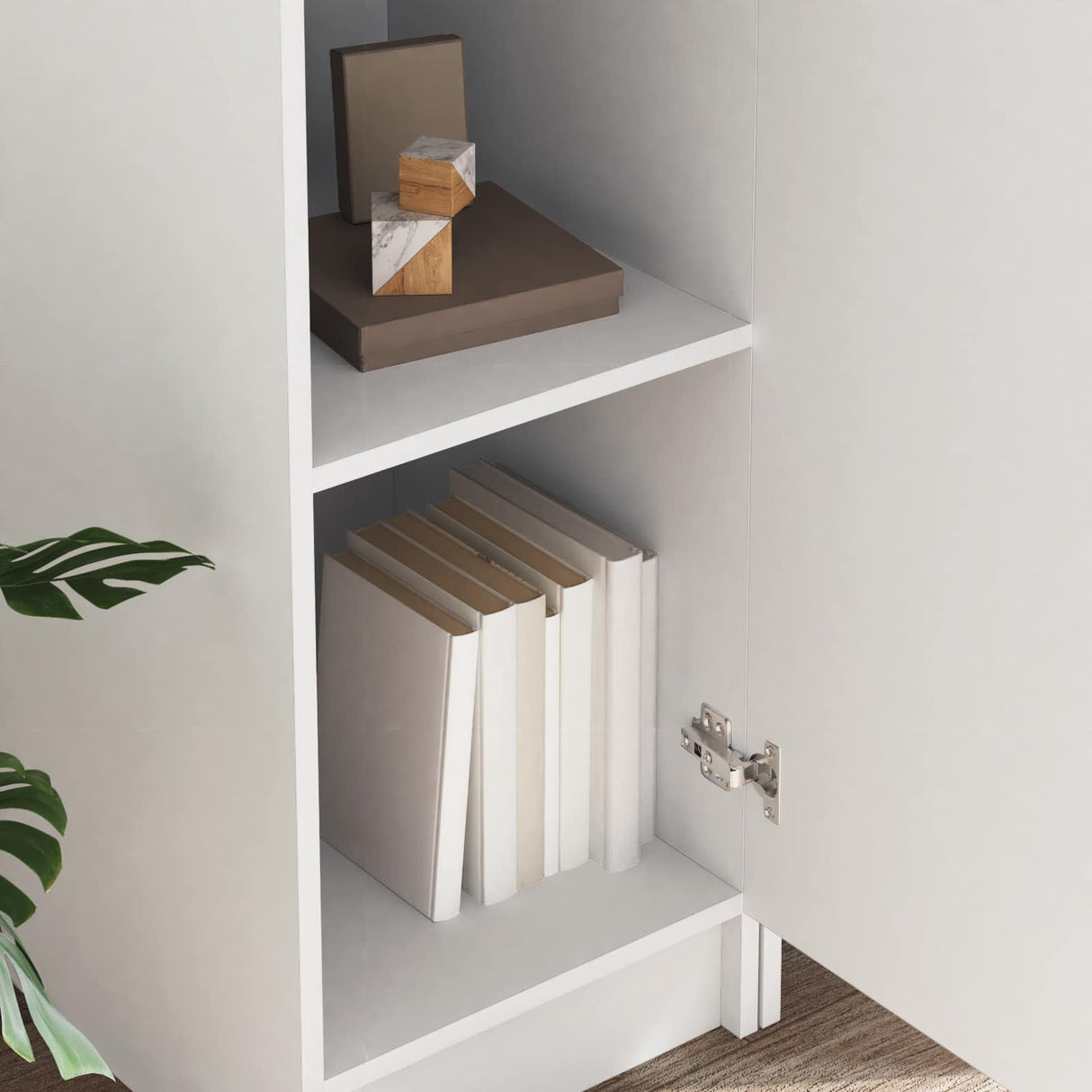 vidaXL Bureau 2 pcs Wit