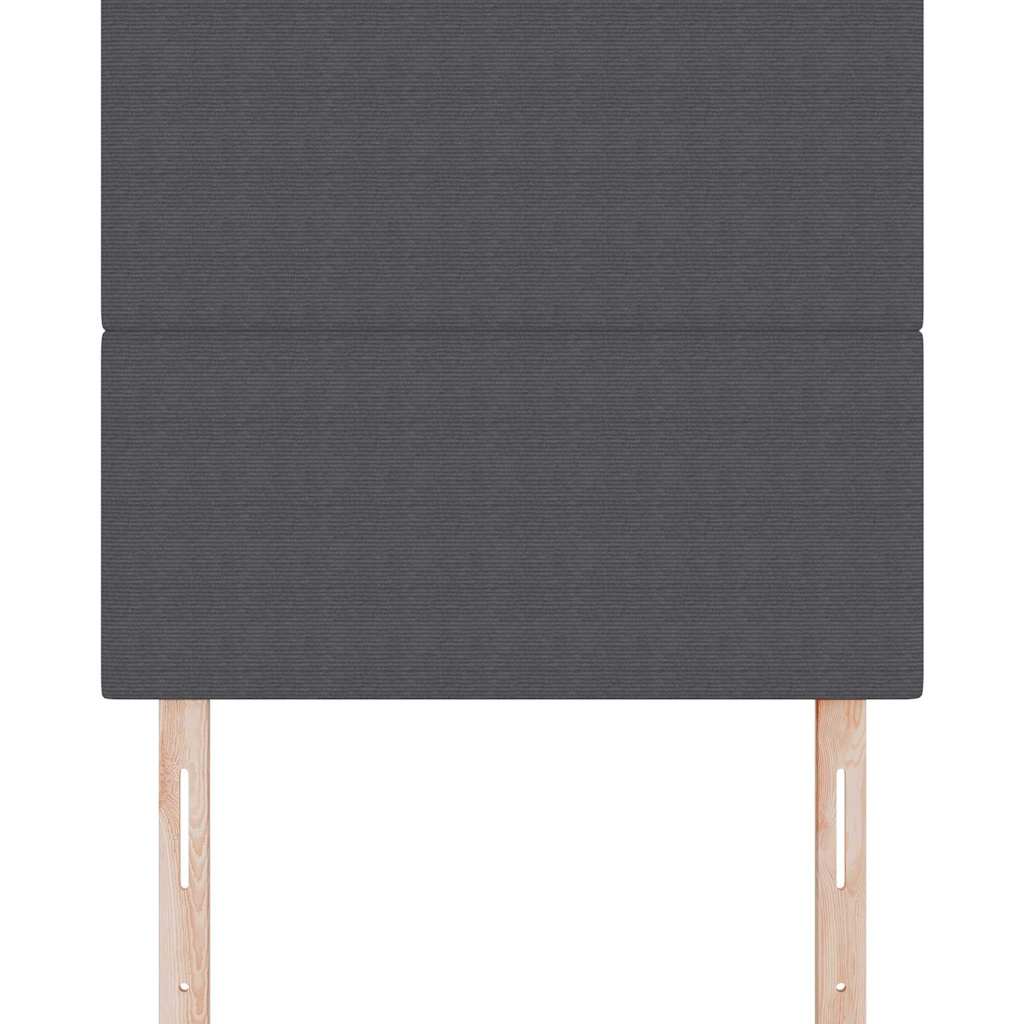 vidaXL Hoofdbord Lichtgrijs 80 cm Corduroy stof