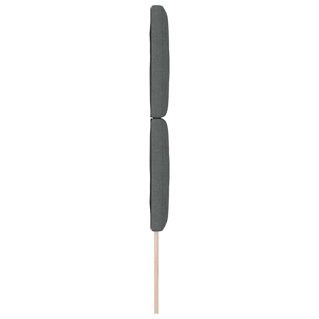 vidaXL Hoofdbord Lichtgrijs 80 cm Stof