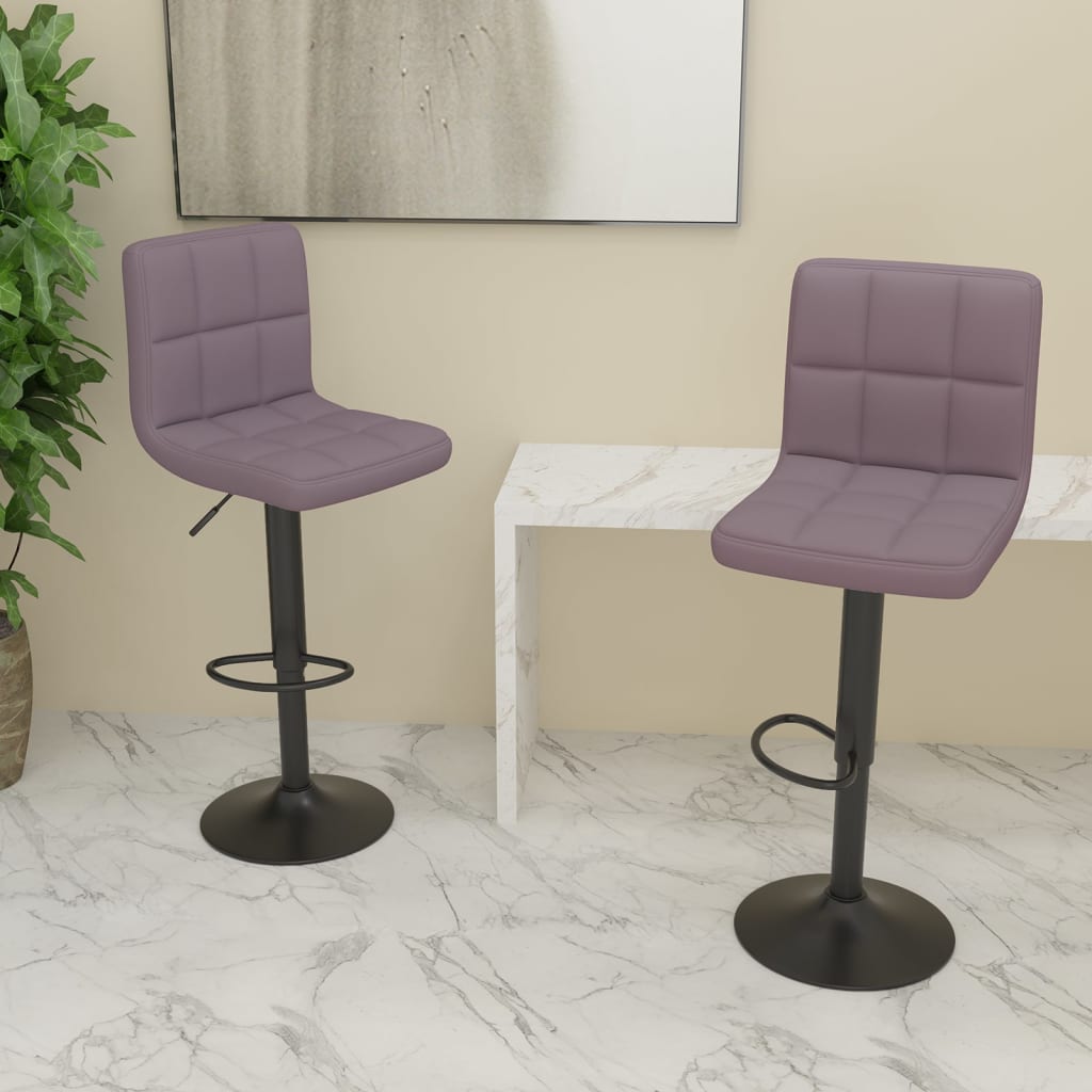 vidaXL Bar Stool Fabric Dark Grey