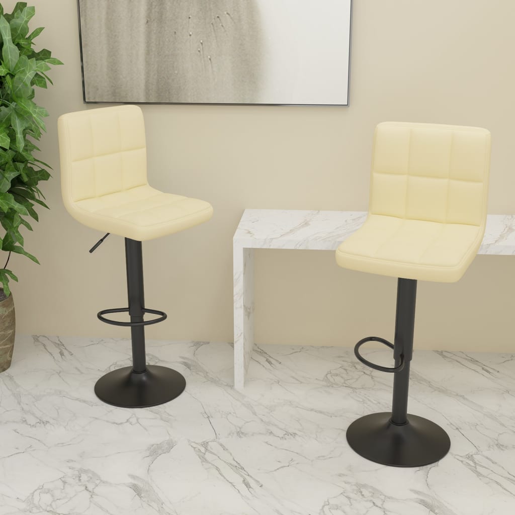 vidaXL Bar Stool Fabric Dark Grey