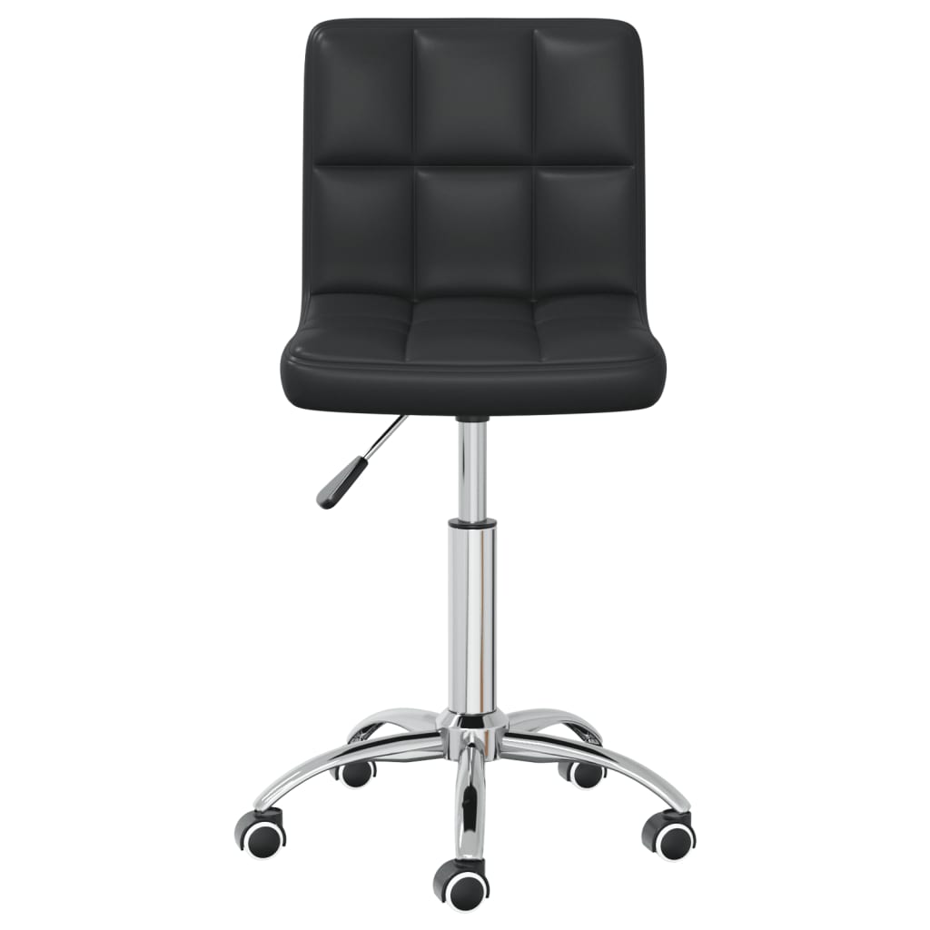 vidaXL Swivel Office Chair Faux Leather White