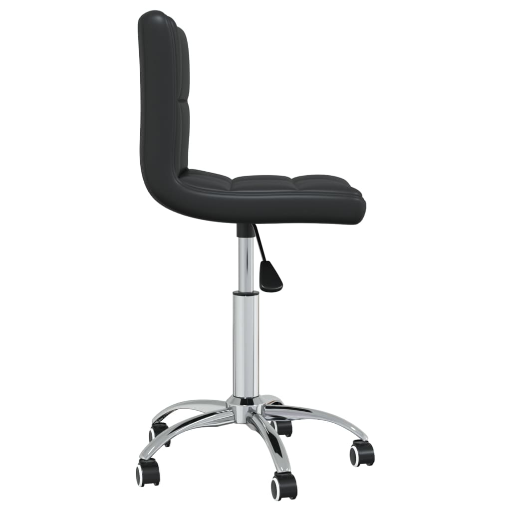 vidaXL Swivel Office Chair Faux Leather White