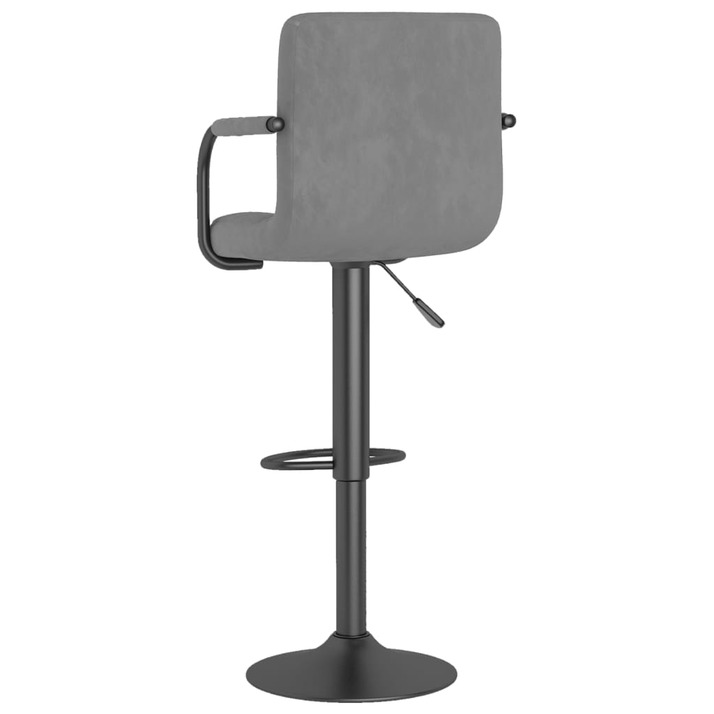 vidaXL Bar Stool velvet black
