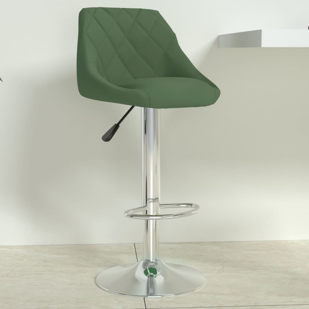 vidaXL Bar stool velvet black