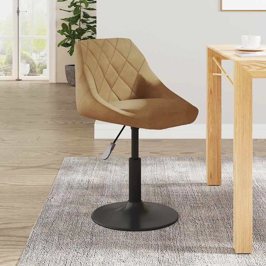 vidaXL Bar Stool velvet black