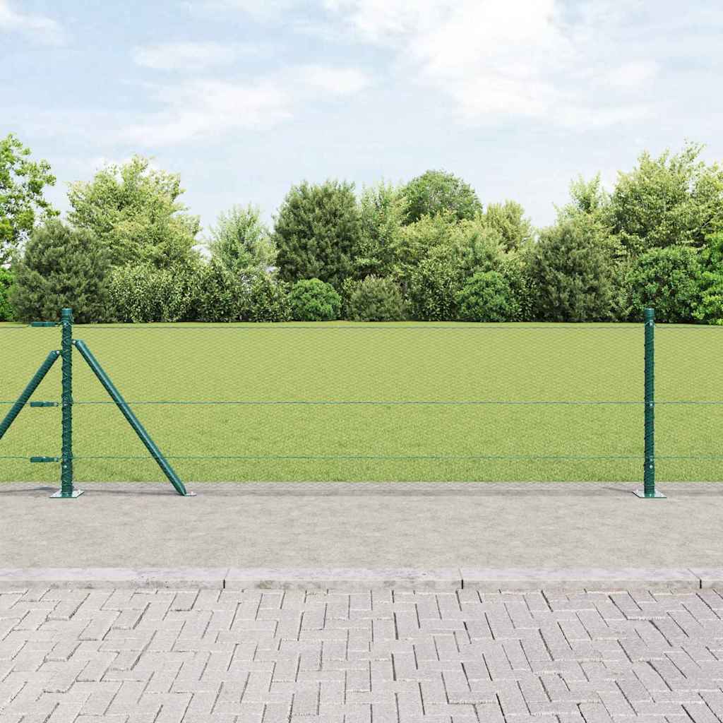 vidaXL Hekpaal. Groen
