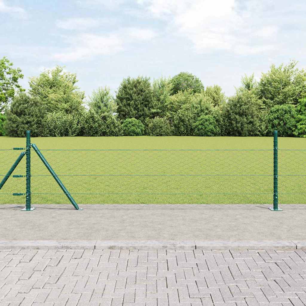 vidaXL Hekpaal. Groen