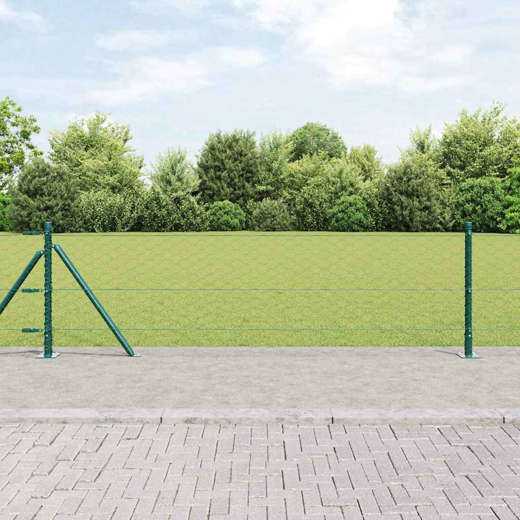 vidaXL Hekpaal. Groen