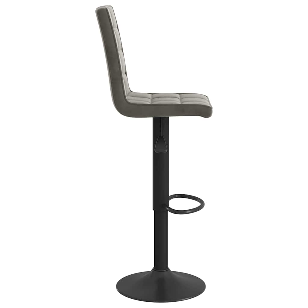vidaXL Bar Stool velvet black