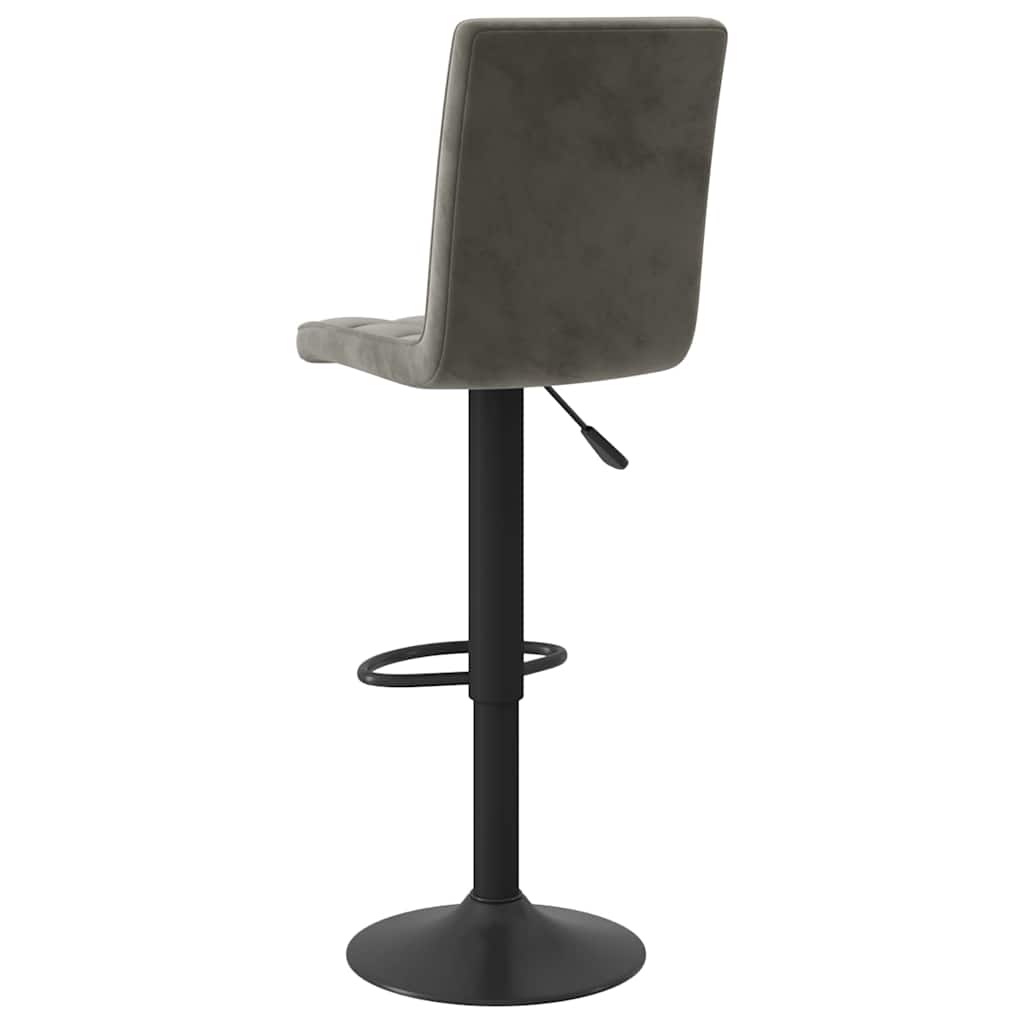 vidaXL Bar Stool velvet black