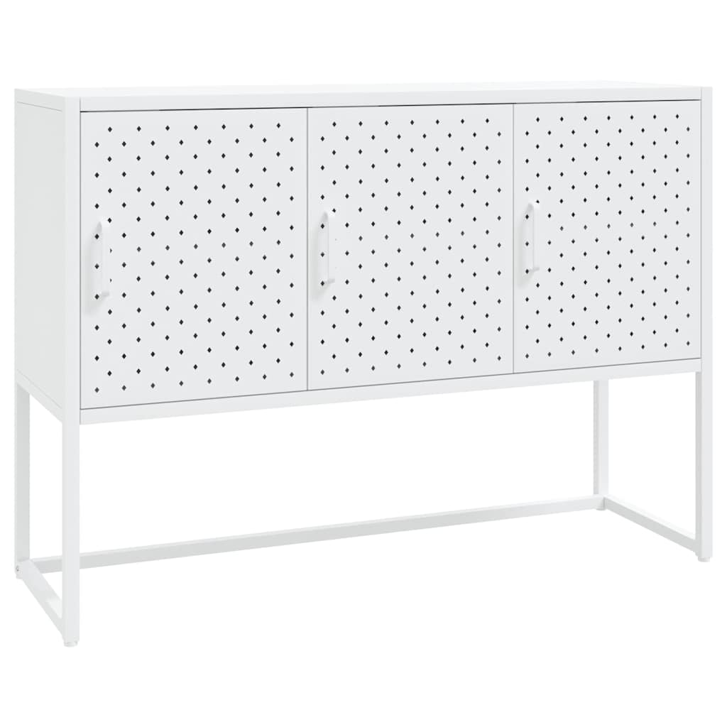vidaXL Sideboard 105x35x75 cm steel black
