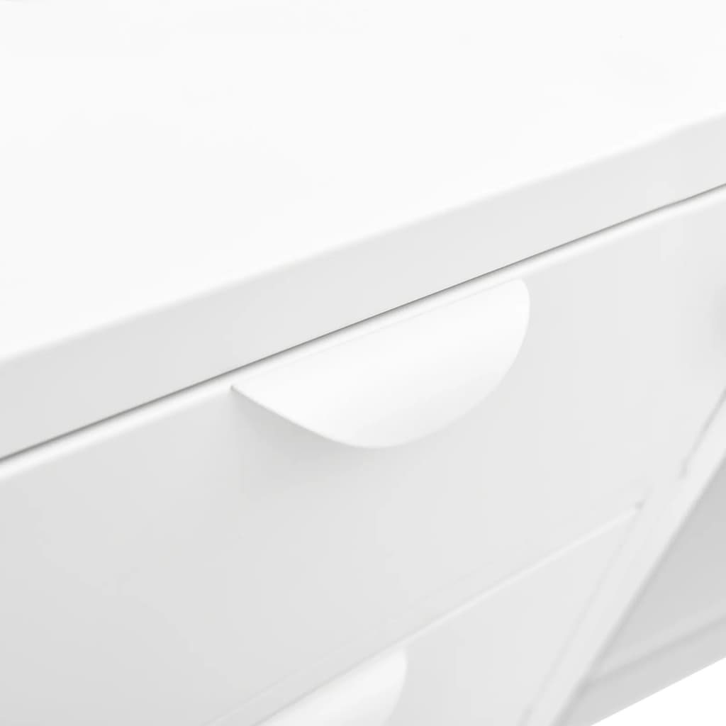 vidaXL Sideboard 105x35x70 cm steel and tempered glass black