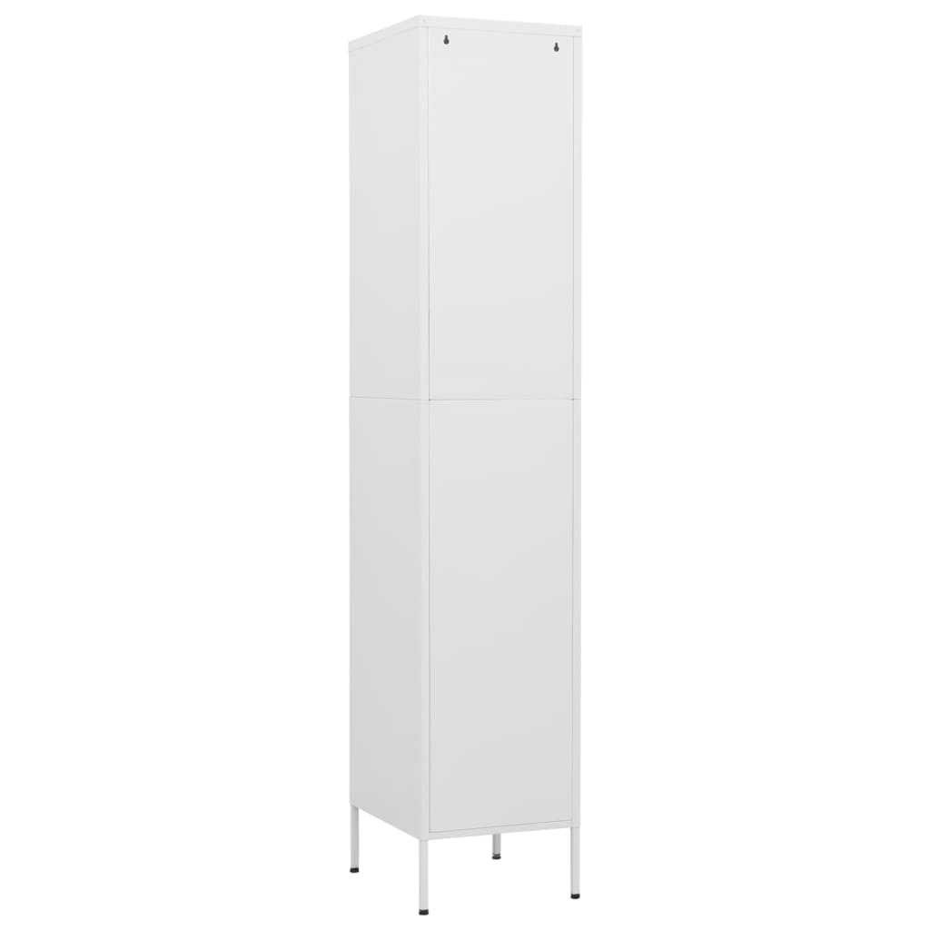 vidaXL Lockerkast 35x46x180 cm staal olijfgroen