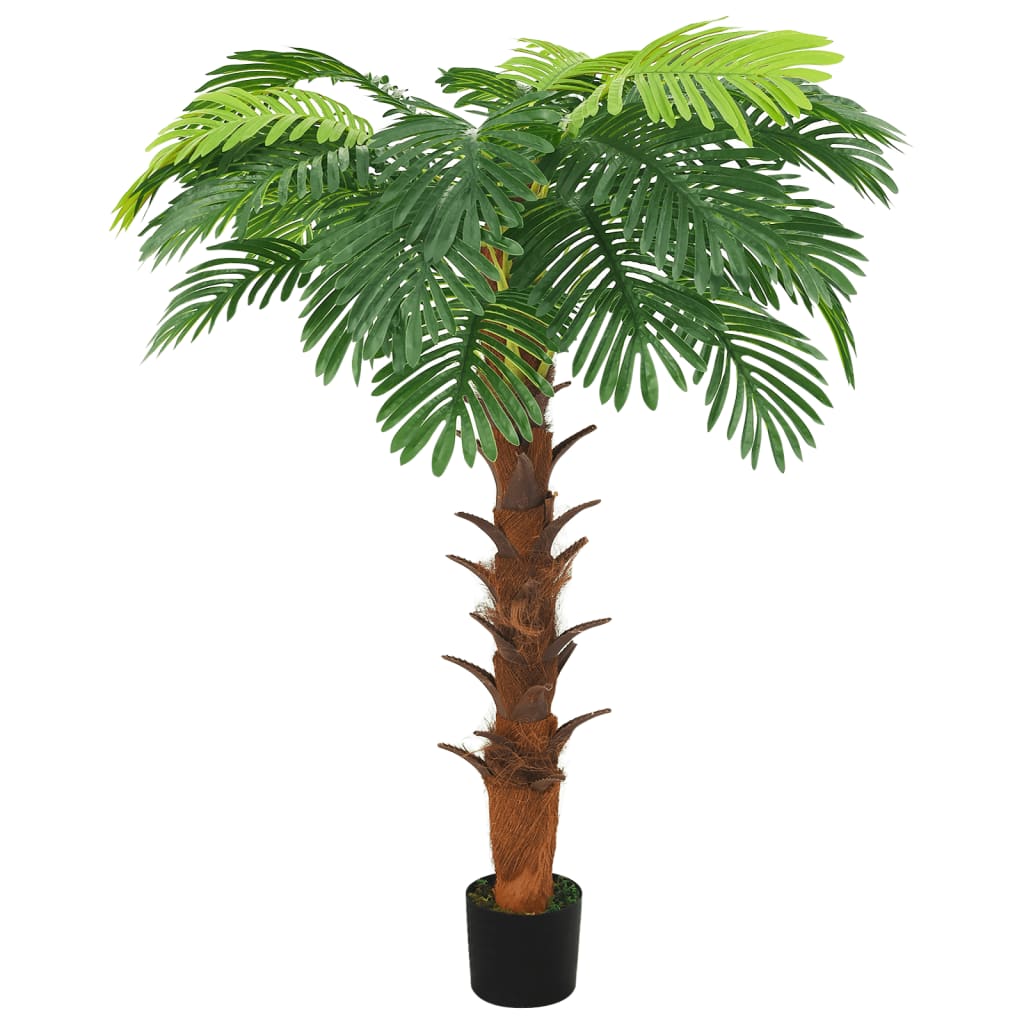 vidaXL Artificial plant with pot cycas palm 90 cm green