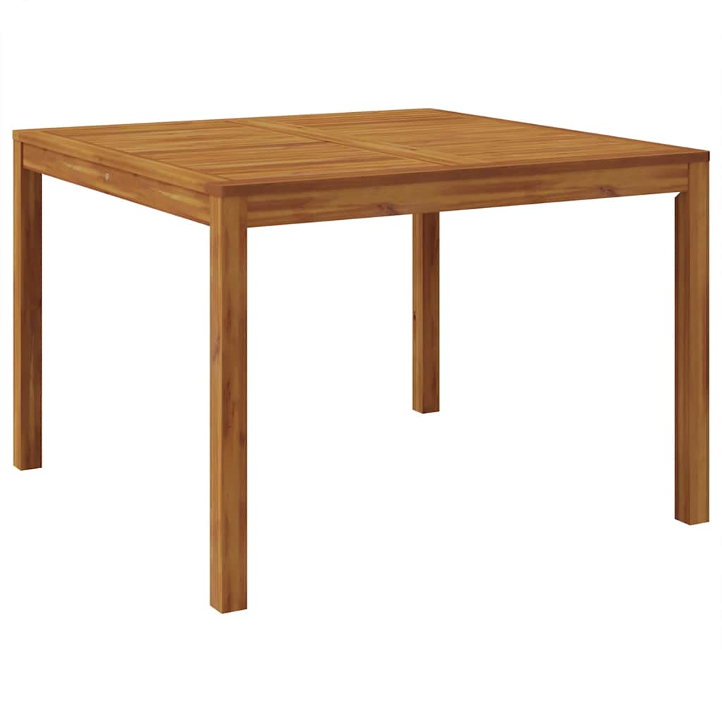vidaXL Garden Dining Set 3 pcs Black Solid Acacia Wood