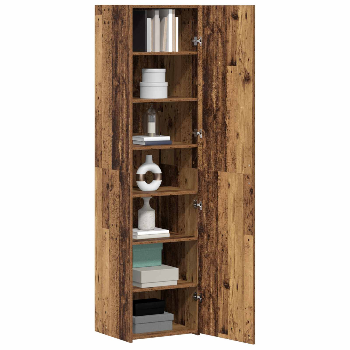 vidaXL Highboard 2 pcs Artisan Oak 45 x 42.5 x 185 cm