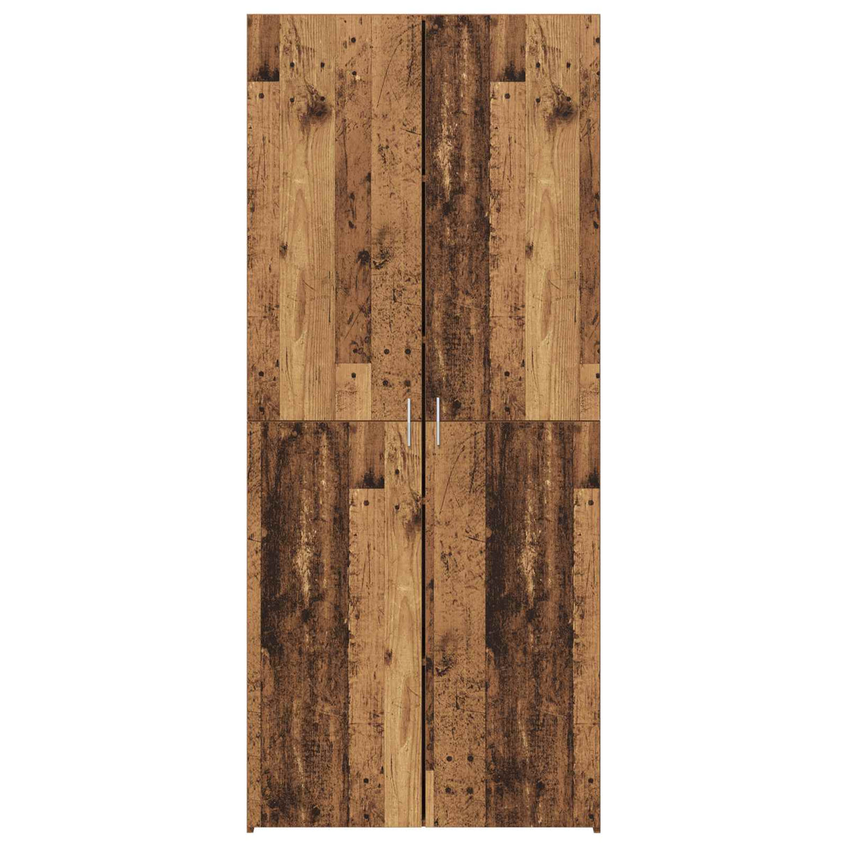 vidaXL Highboard 2 pcs Solid Wood 80 x 42 x 185 cm