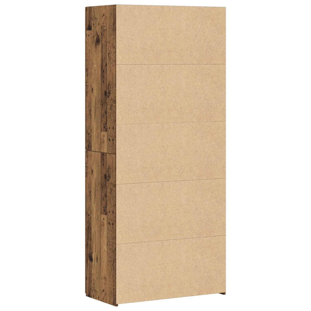 vidaXL Highboard 2 pcs Solid Wood 80 x 42 x 185 cm