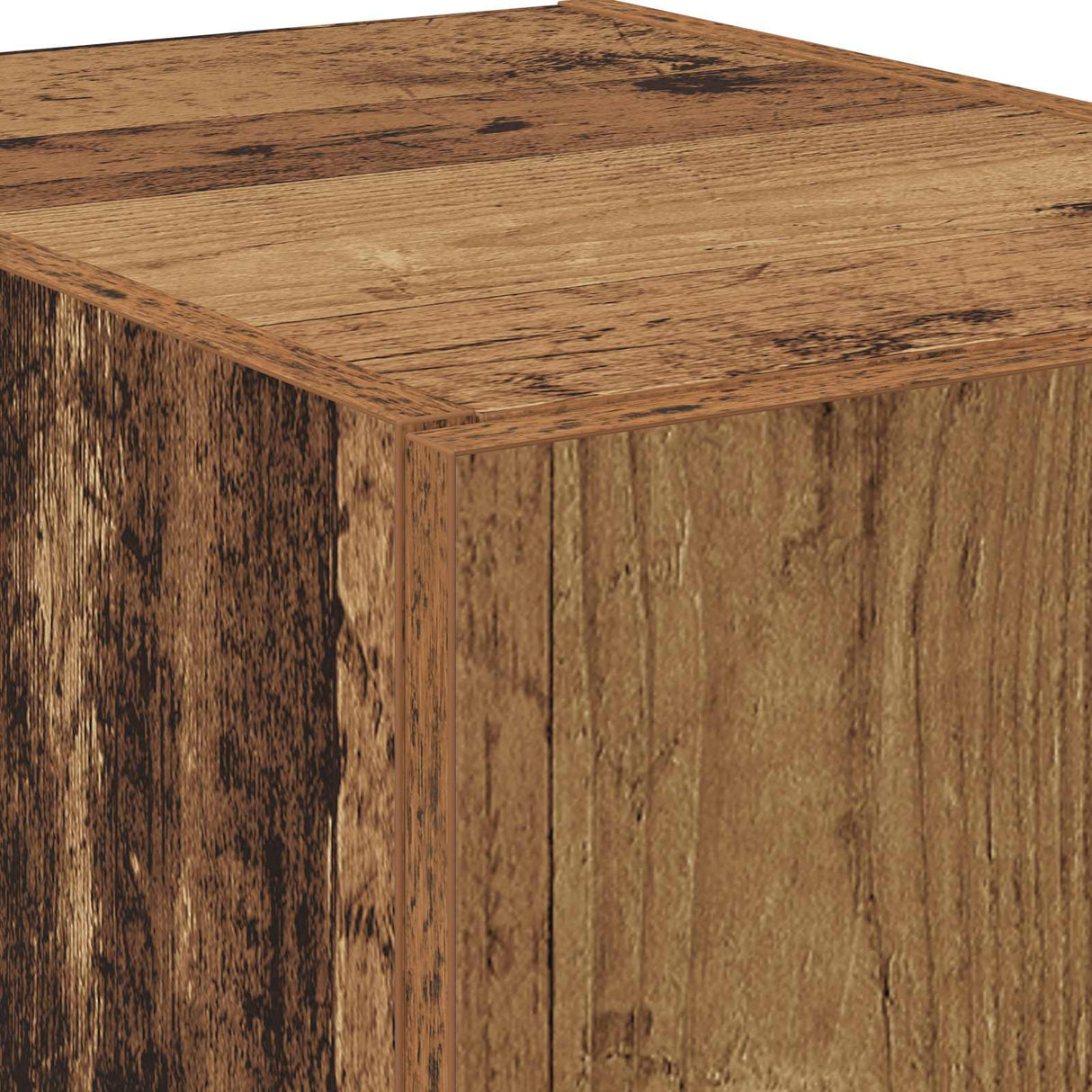 vidaXL Highboard 2 pcs Solid Wood 80 x 42 x 185 cm