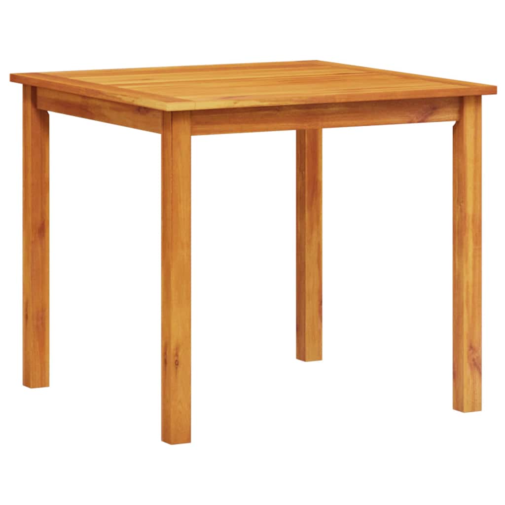 vidaXL Tuin Eettafel Set 3 pcs Bruin Massief Acacia Hout