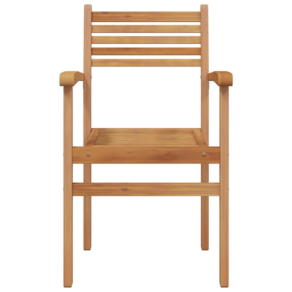 vidaXL Stoel 4 pcs Bruin 56 x 55 x 90.5 cm Massief Teakhout