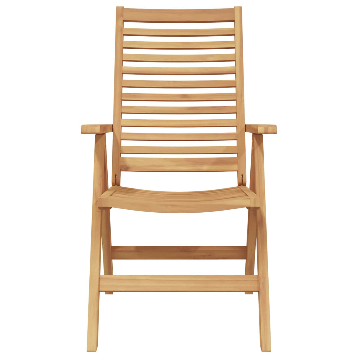 vidaXL Tuinstoel 4 pcs Bruin 52 x 64.5 x 108 cm Massief teakhout
