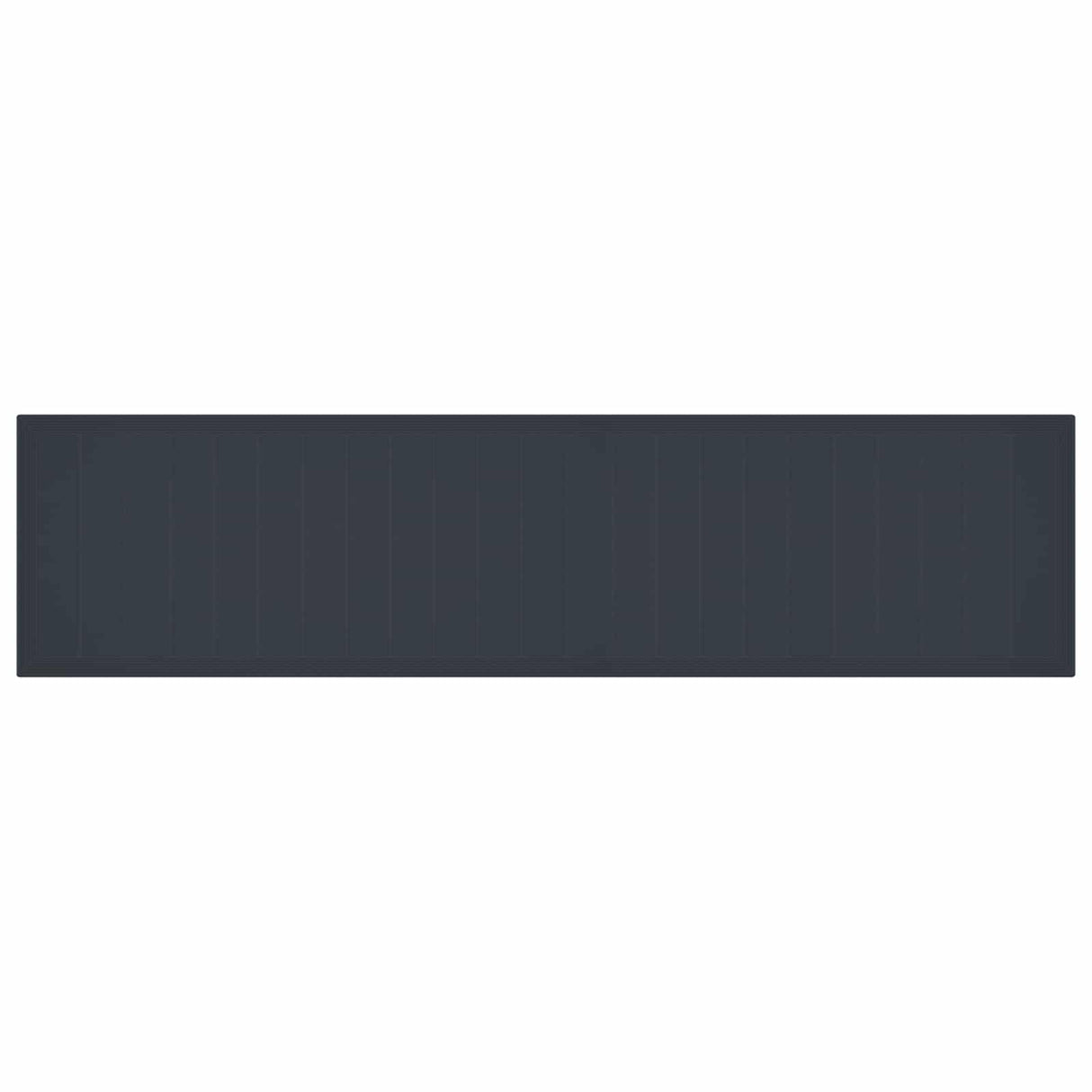 vidaXL Tuin eettafelset met kussens met kussen 17 pcs Antraciet PP