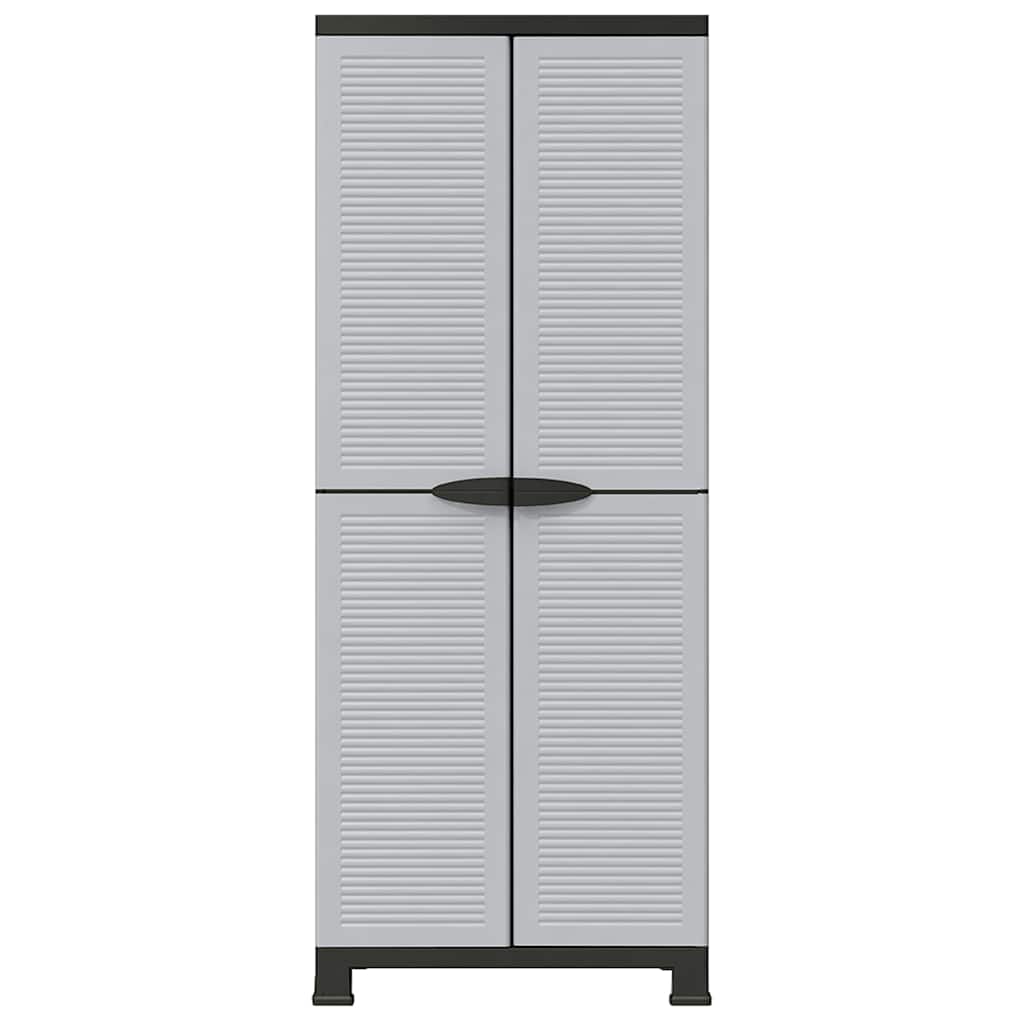 vidaXL Storage Cabinet 68x39x92 cm plastic