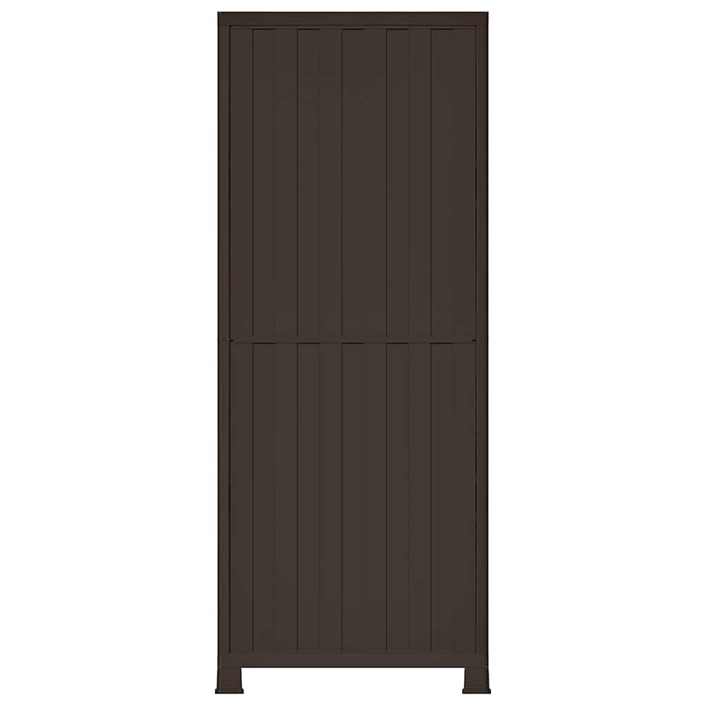 vidaXL Storage Cabinet 68x39x92 cm plastic