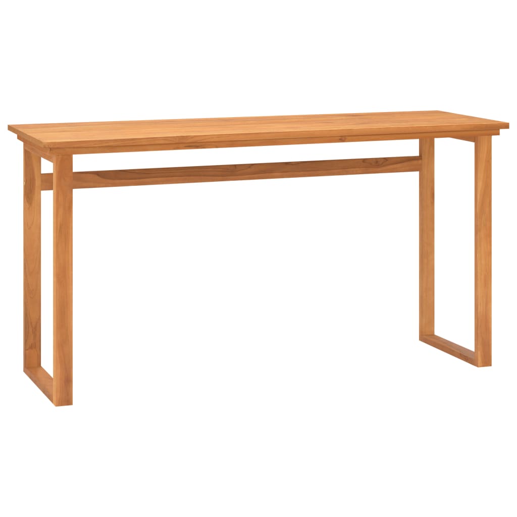 vidaXL Desk 100x45x75 cm solid teak wood