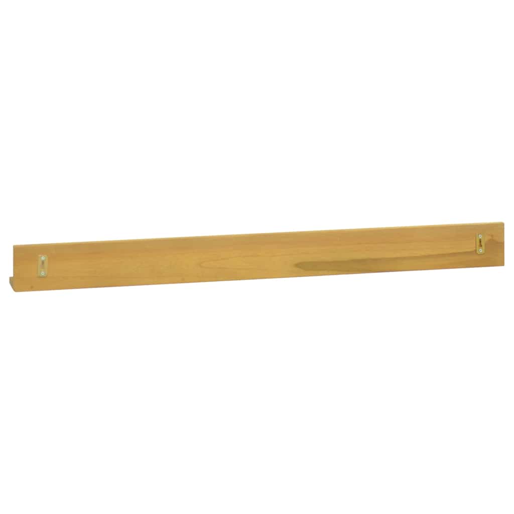vidaXL Wandschappen 2 st 60x10x10 cm massief teakhout