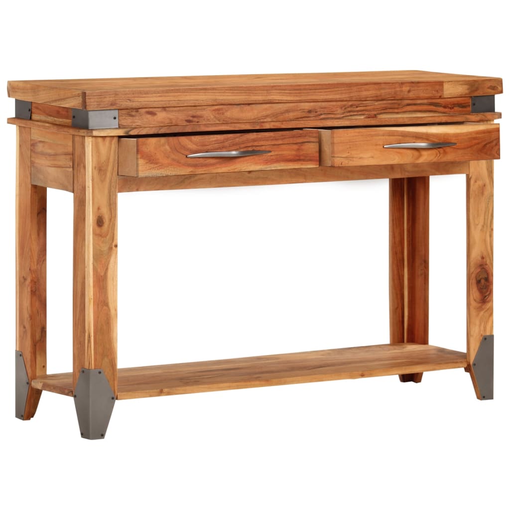 vidaXL Nightstand 40x30x51 cm solid acacia wood