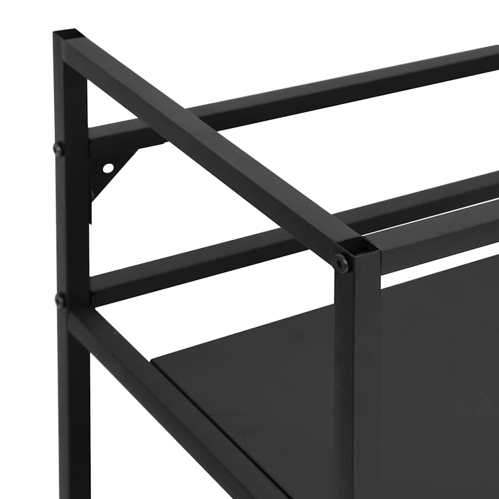 vidaXL Wastafelframe 40x38x83 cm ijzer wit