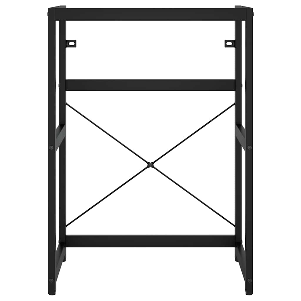vidaXL Washbasin Frame 40x38x83 cm Iron White