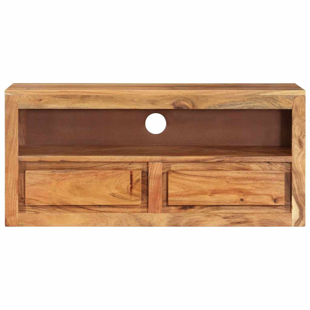 vidaXL Tv-meubels 2 st 88x30x40 cm massief acaciahout