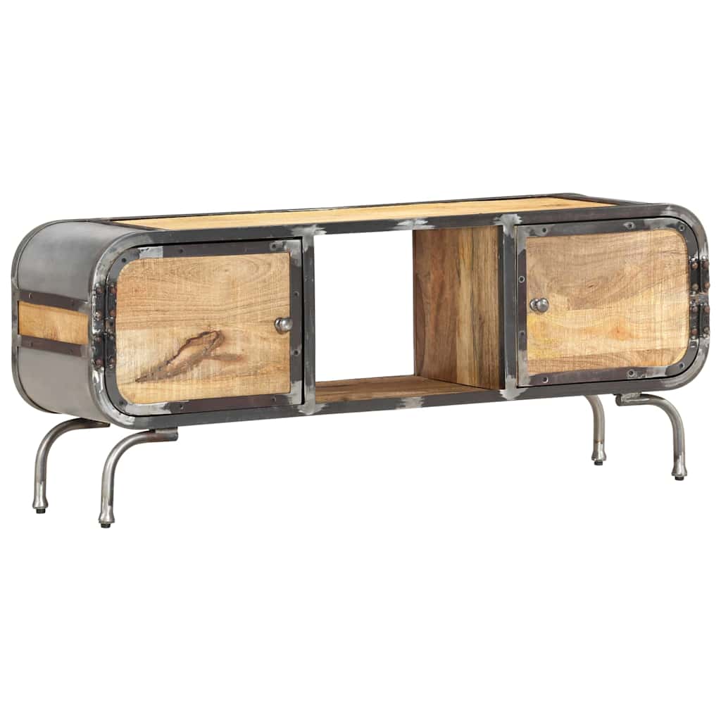 vidaXL Tv-meubel 110x30x42 cm massief mangohout