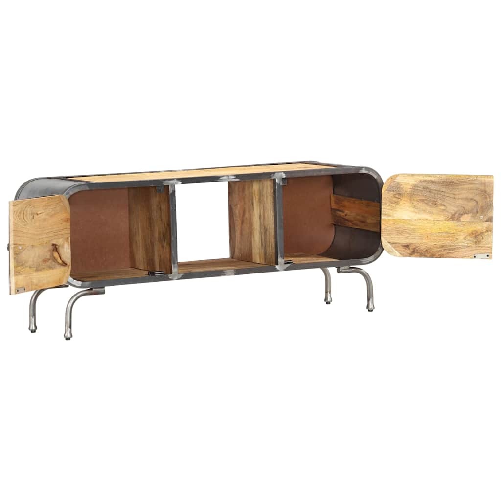 vidaXL Tv-meubel 110x30x42 cm massief mangohout