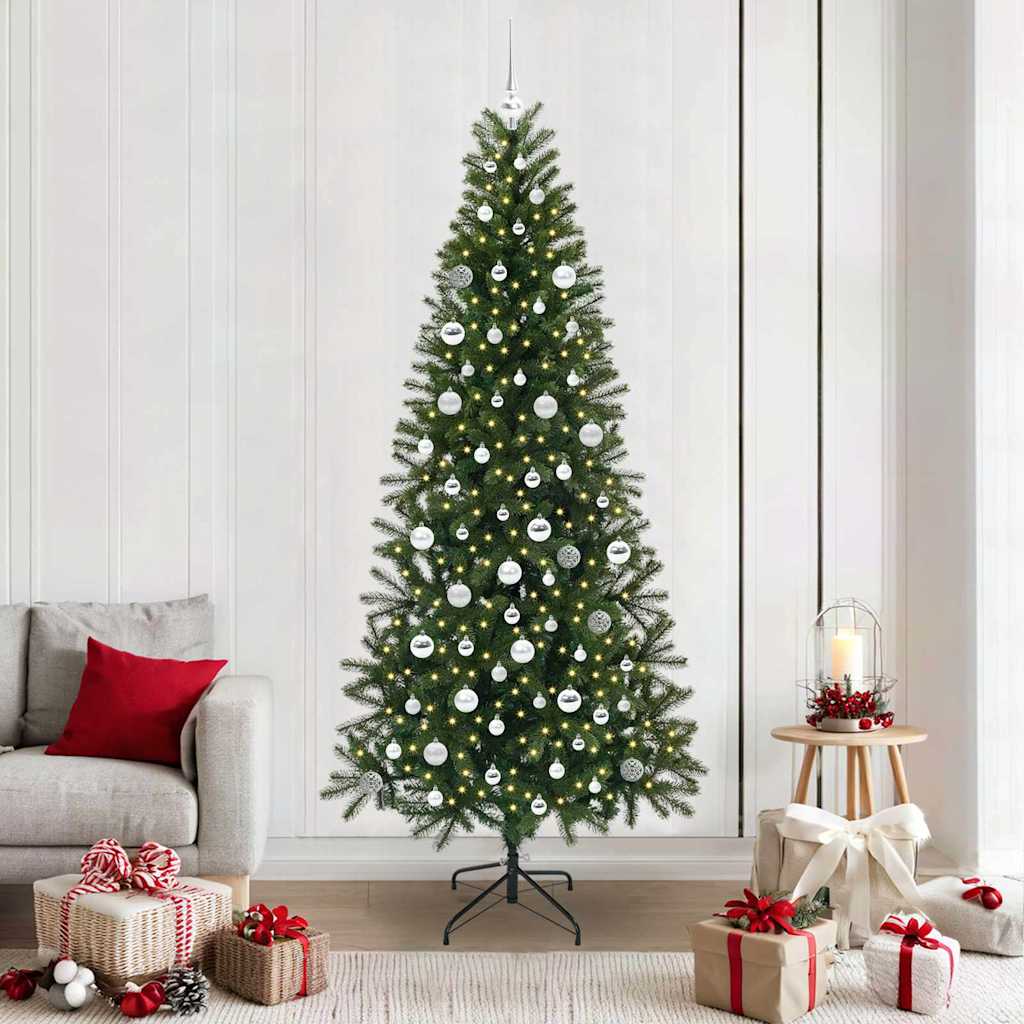 vidaXL Kunstkerstboom met 150 LED met standaard Groen 120 cm PE en PVC