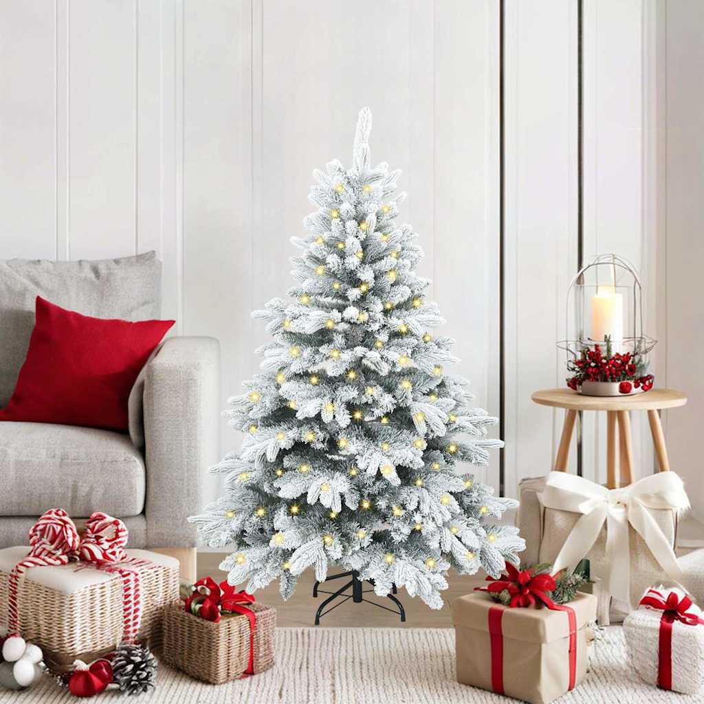 vidaXL Kunstkerstboom met 150 LED met standaard Groen 150 cm PE en PVC