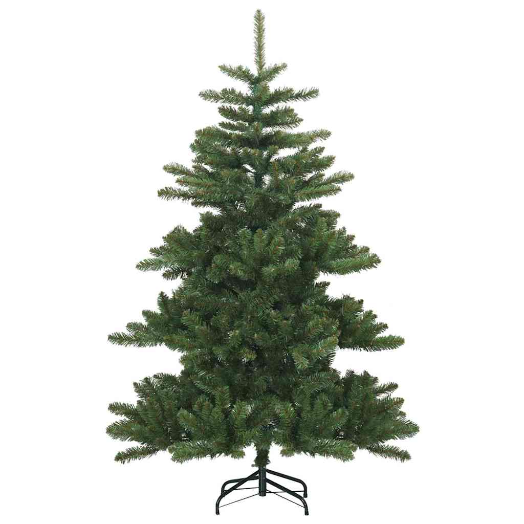 vidaXL Kunstmatige Hinged Kerstboom Groen 150 cm PVC en Staal