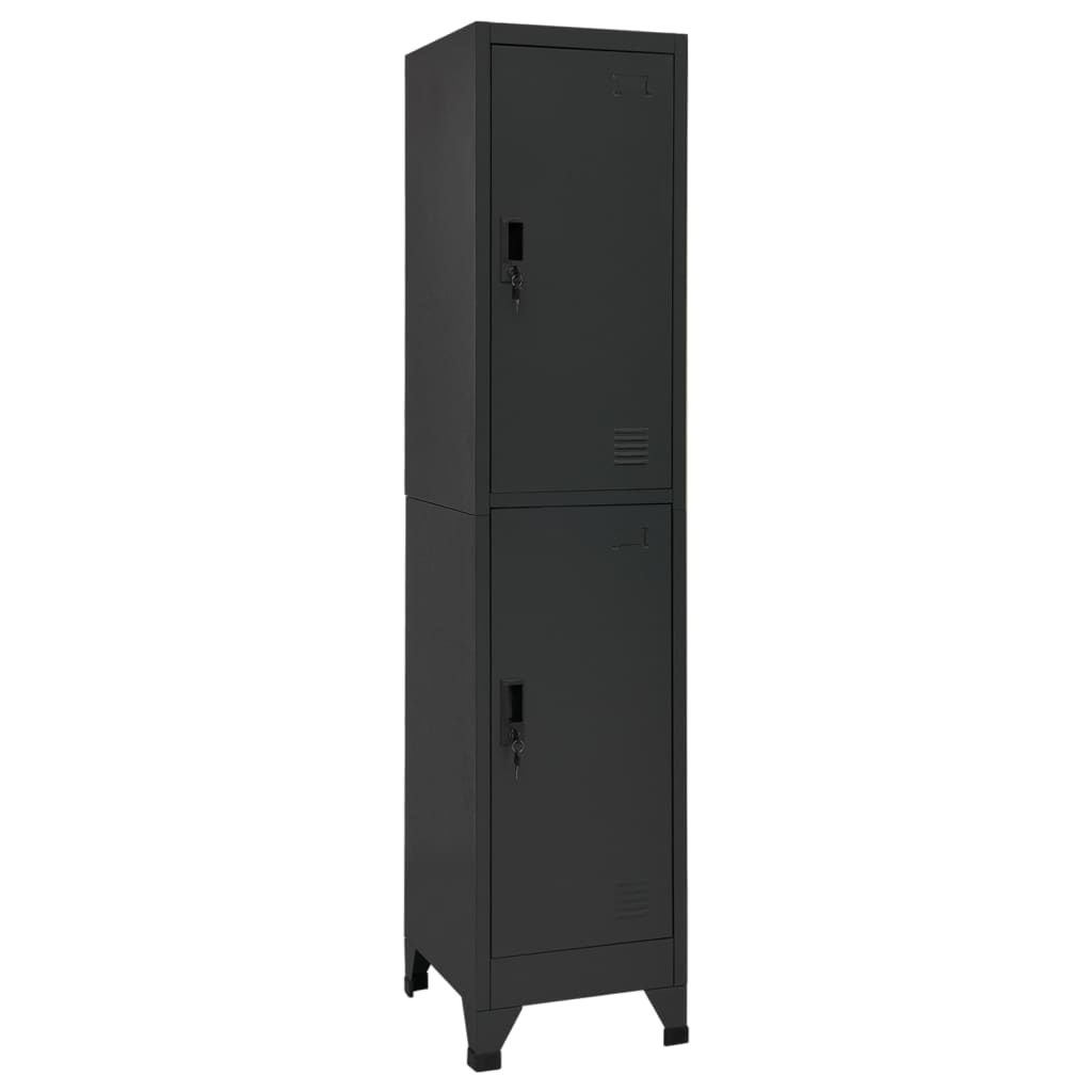 vidaXL Locker 38x45x180 cm