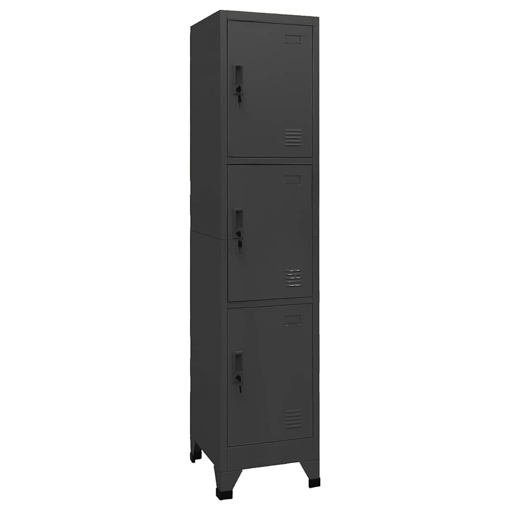 vidaXL Locker 38x45x180 cm