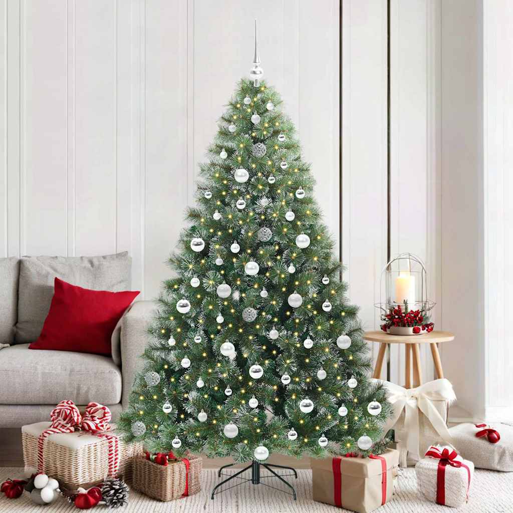 vidaXL Kunstkerstboom met 150 LED met standaard Groen 120 cm PE en PVC