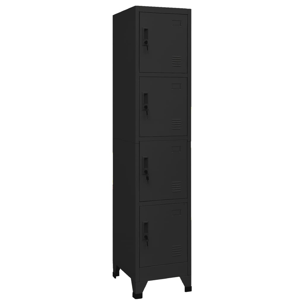 vidaXL Locker 38x45x180 cm