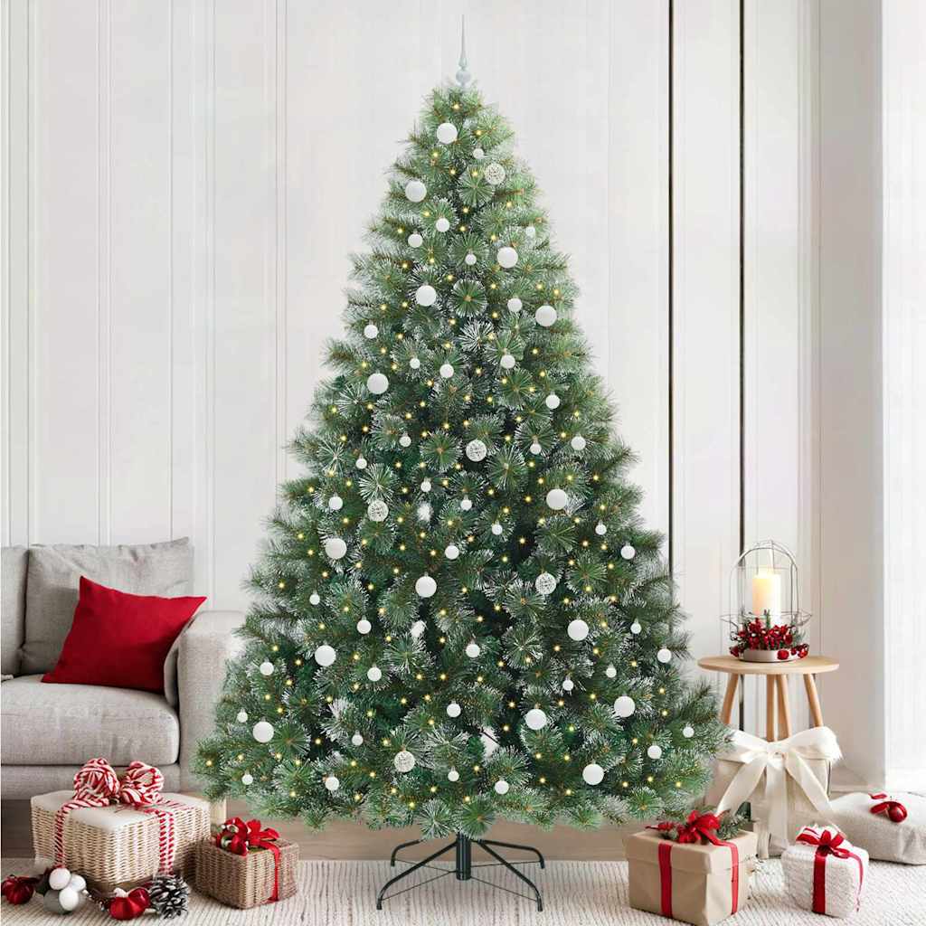 vidaXL Kunstkerstboom met 150 LED met standaard Groen 120 cm PE en PVC
