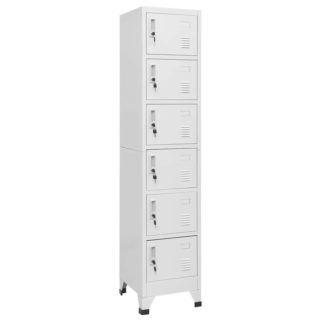 vidaXL Locker 38x45x180 cm