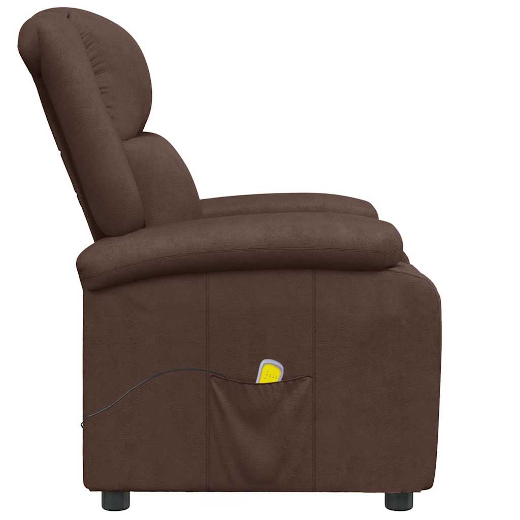 vidaXL Massagestoel kunstleer zwart