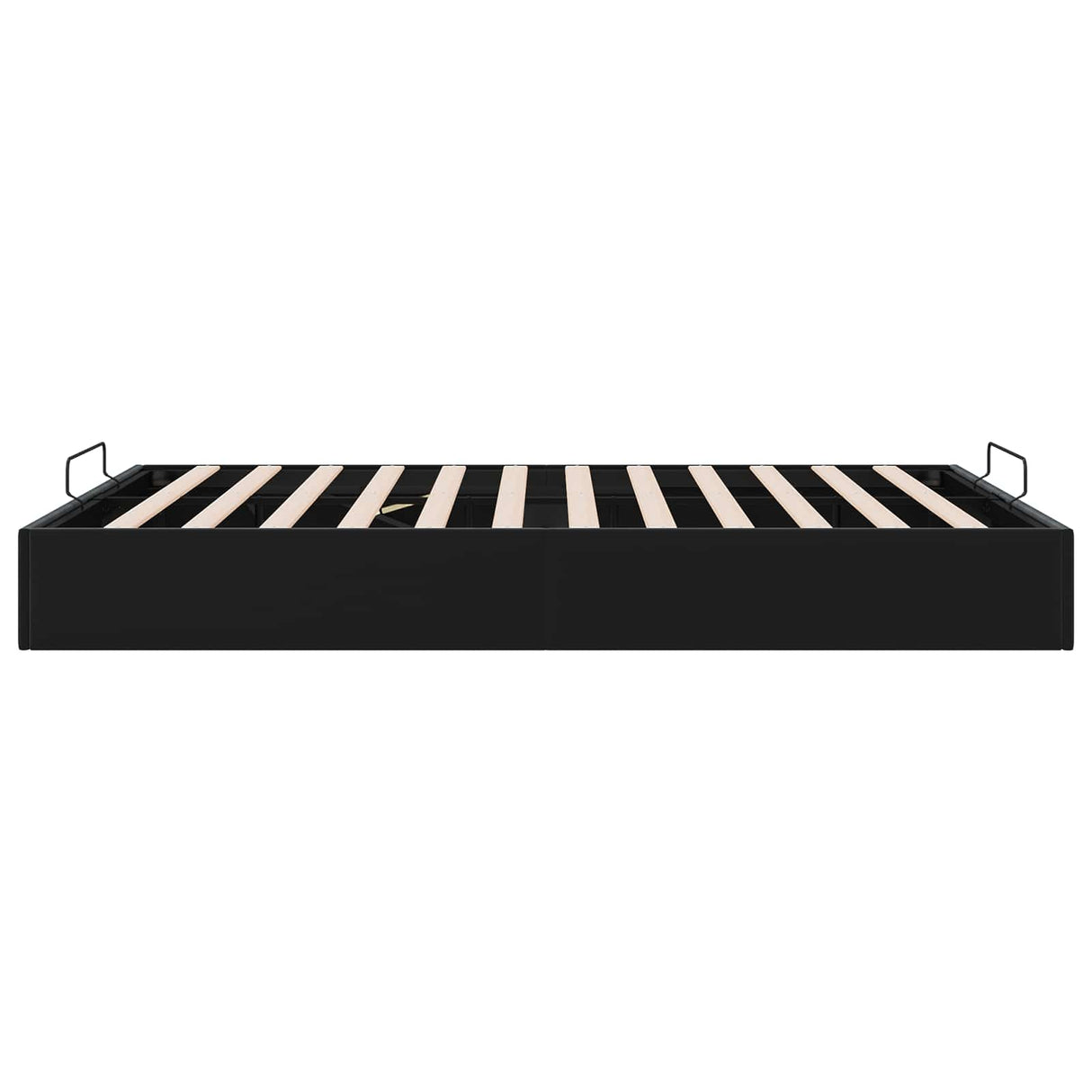 vidaXL Ottoman Bedframe Zwart 153 x 203 cm Fluweel