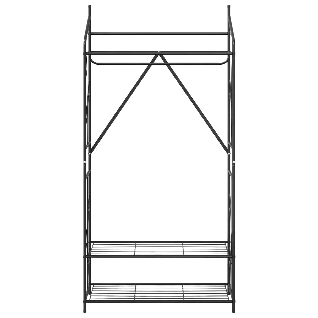 vidaXL Open Kledingkast Effen 2 pcs 78 x 36 x 158 cm